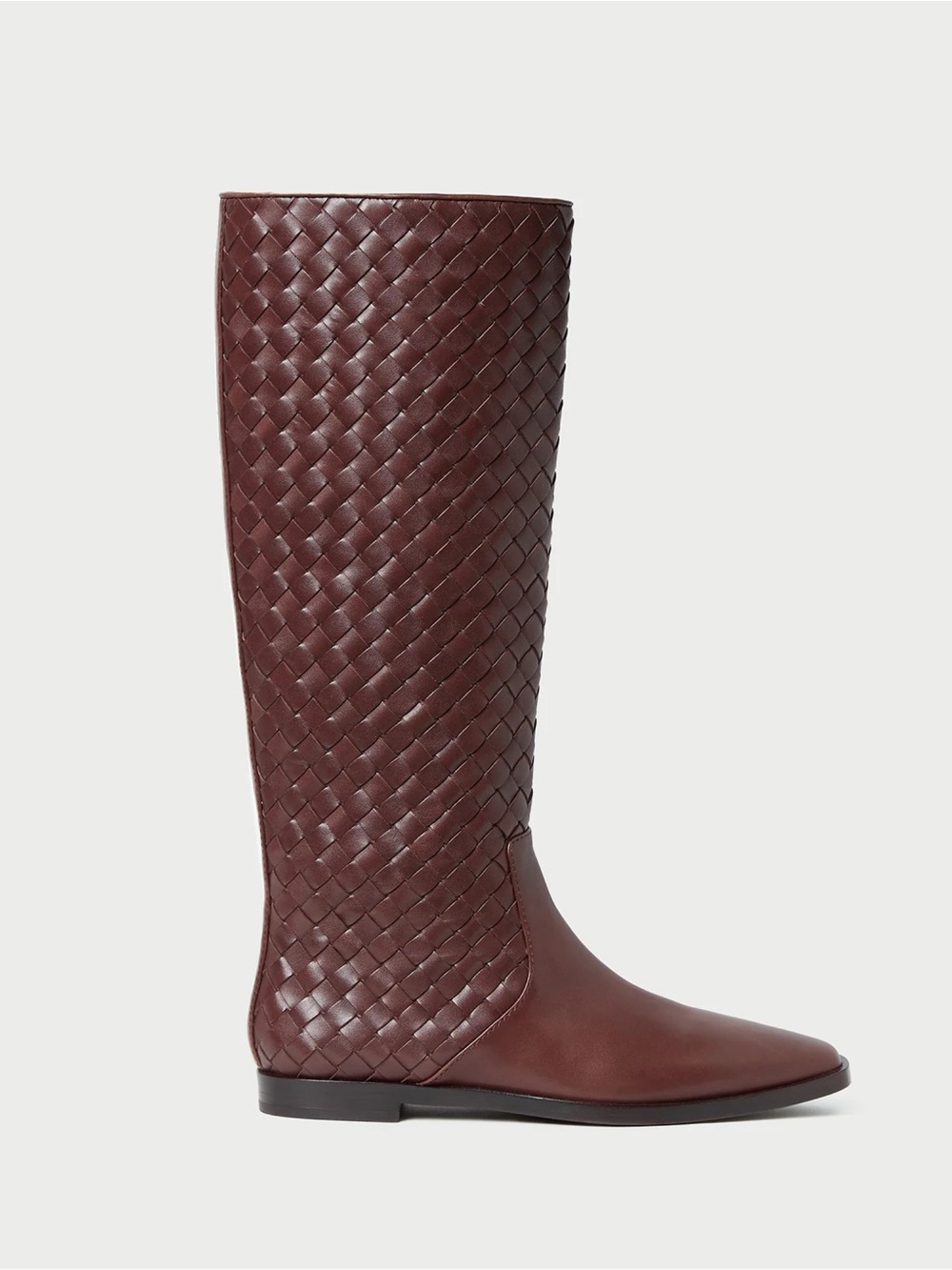 New Loeffler Randall Tilly Tall Boot Espresso Sz 8.5